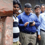 নোয়াখালিতে টিউবয়েলের পাশে গ্যাস সন্ধান