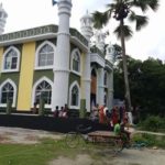 হাজীগঞ্জের অলিপুরে গ্রামীণ পরিবেশে নান্দনিক মসজিদ