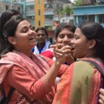 ফল প্রকাশের পর কুমিল্লা ফয়জুন্নেছা শিক্ষার্থীদের বাঁধ ভাঙ্গা উল্লাস