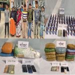 দাউদকান্দিতে র‌্যাবের পৃথক অভিযানে গাঁজা ও ফেন্সিডিলসহ ৭ জন আটক