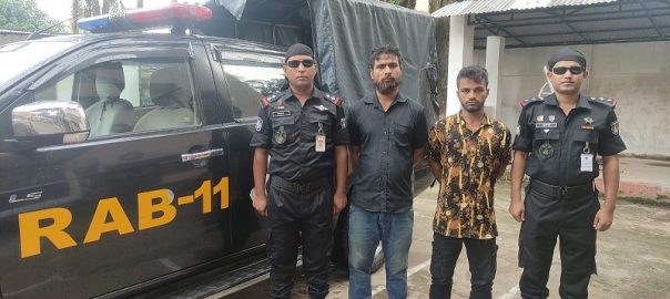 কুমিল্লার শাসনগাছা থেকে হত্যা মামলার ২ আসামী গ্রেফতার