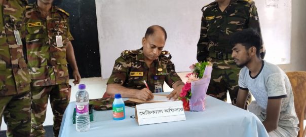 বরুড়ায় সেনাবাহিনীর ফ্রি মেডিকেল ক্যাম্পেইন: সেবা পেলেন প্রায় দেড় হাজার মানুষ