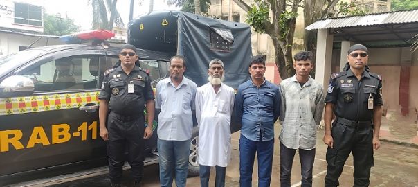 কুমিল্লার বরুড়ায় সাত্তার হত্যা মামলার ৫ আসামী গ্রেফতার