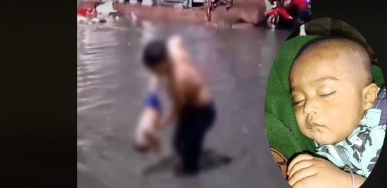 পানি থেকে ওঠানো সেই শিশুটি এখন সুস্থ