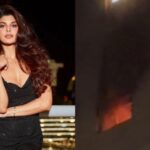 অভিনেত্রী জ্যাকুলিনের ফ্ল্যাটে আগুন