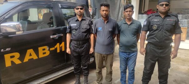 বুড়িচংয়ে ২৮ কেজি গাঁজাসহ