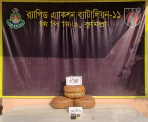 কুমিল্লায় র্যাবের অভিযানে