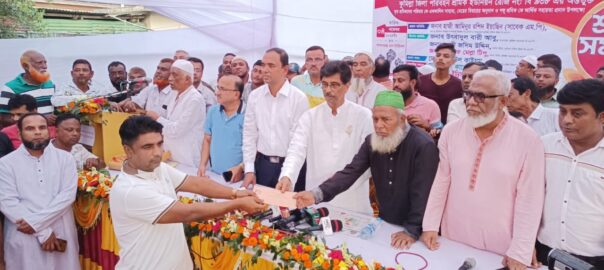 কুমিল্লায় পরিবহন শ্রমিক পরিবারের