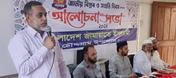 চৌদ্দগ্রামে বিপ্লব ও সংহতি দিবসে