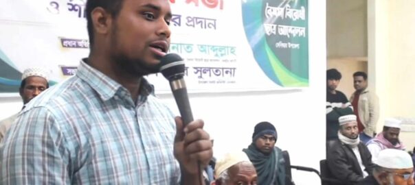 দেশে নতুন রূপে এসেছে চাঁদাবাজরা- কুমিল্লায় হাসনাত আবদুল্লাহ