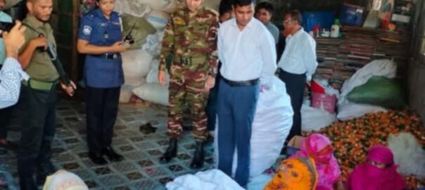 কুমিল্লায় নকল শিশু খাদ্য কারখানায় অভিযান