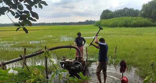 ড্রেজারে সয়লাব চান্দিনা, অভিযানে ৬ ড্রেজার ধ্বংস