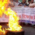 চৌদ্দগ্রামে কমিটি বাতিলের দাবিতে ছাত্রদলের বিক্ষোভ ও মহাসড়ক অবরোধ