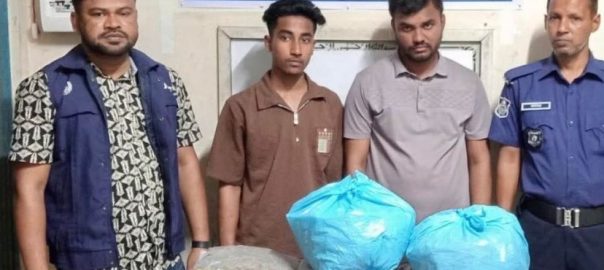 ব্রাহ্মণপাড়ায় গাঁজাসহ গ্রেপ্তার দুই মাদক ব্যবসায়ী