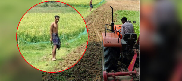 চৌদ্দগ্রামে অস্ত্রহাতে দাড়িয়ে ট্রাক্টর দিয়ে শত বছরের পুরনো রাস্তা কেটে বিলীন!