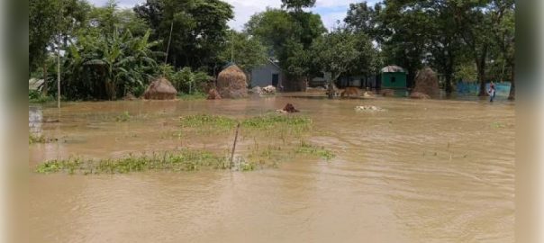 ভারতের পানিতে ডুবল আখাউড়ার নিম্নাঞ্চল, ৩২টি পরিবার পানিবন্দী